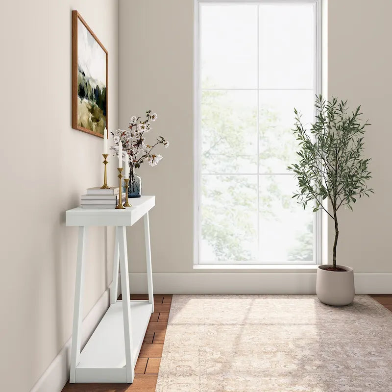 Plank and Beam Klasik Raflı Konsol Masa - 46