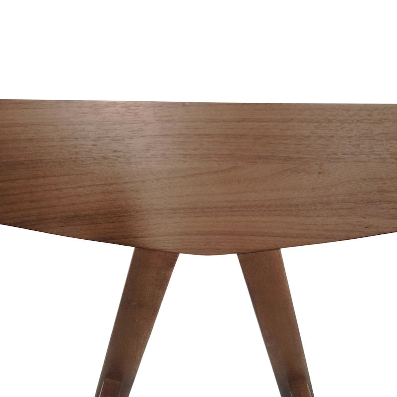 Chaises de salle à manger en tissu et bois d’hévéa Stocker (ensemble de 2) par Christopher Knight Home