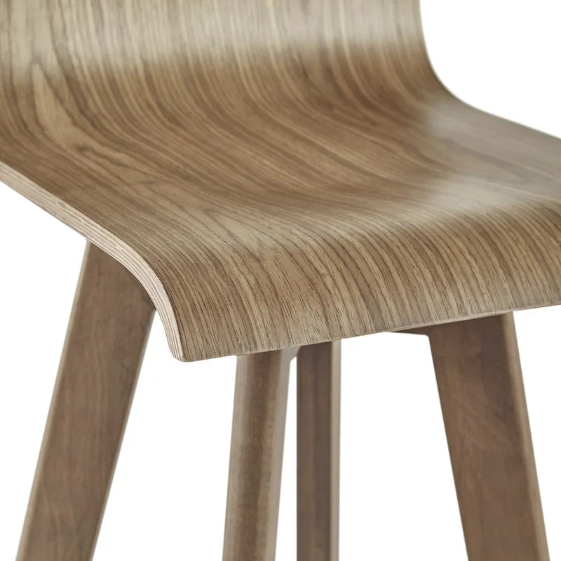 Ellery Drehbarer Holz-Hocker im Mid-Century-Modern-Stil (2er-Set) iNSPIRE Q Modern