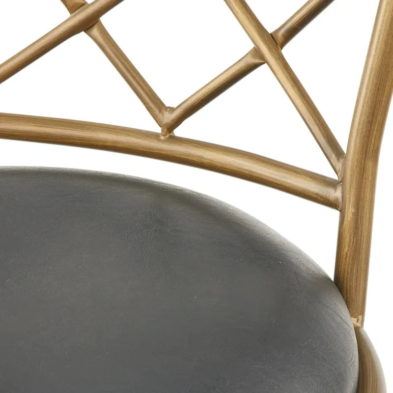 Verstellbare höhenverstellbare Drehhocker Alyssa von Simple Living, 3er-Set