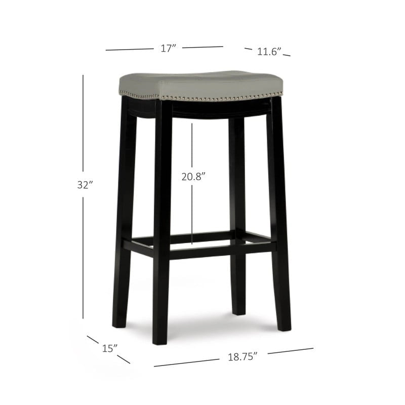 Linon Willamette 32-inch Bar Stool