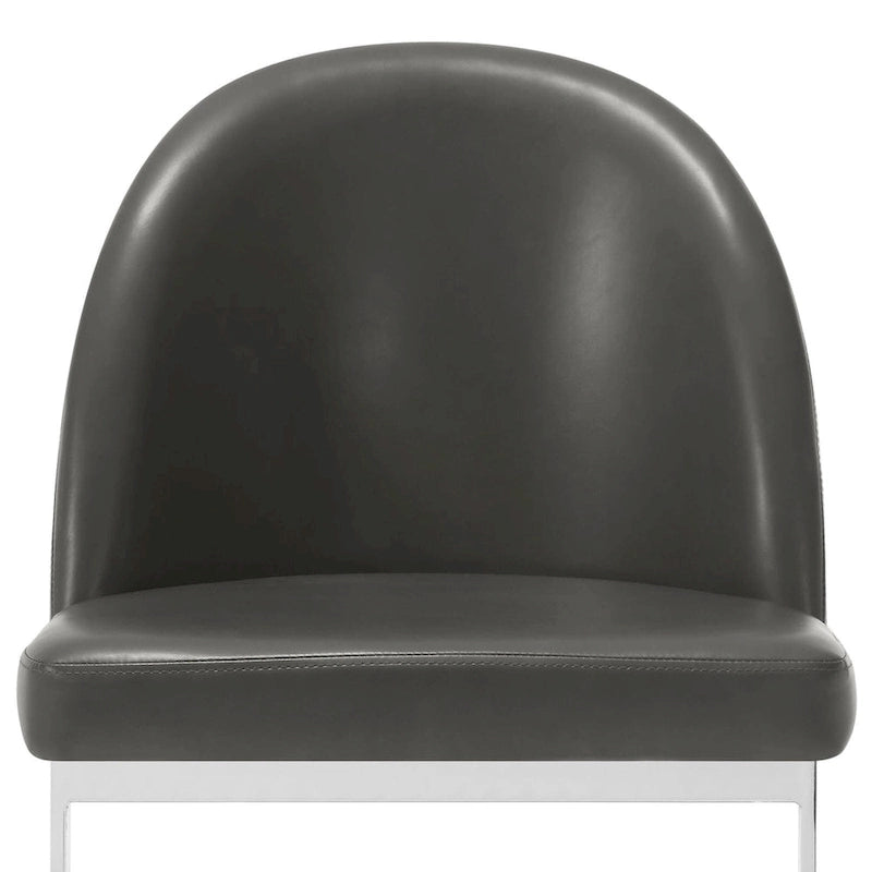26 tekonahkaverhoiltua baarijakkaraa, tiskikorkeus, metallijalat – 38.8H x 17.9W x 20.9D