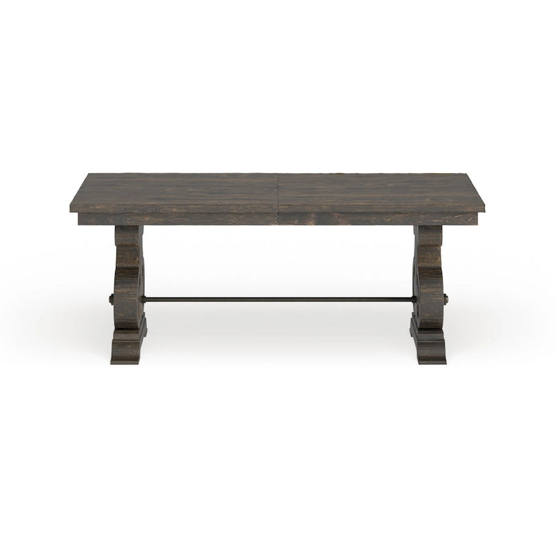 The Gray Barn Kornfeld rechteckiger Esstisch aus gealtertem Holz