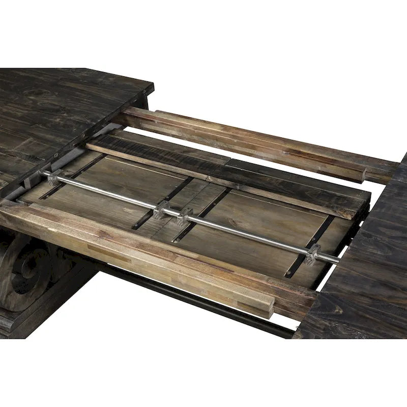 The Gray Barn Kornfeld rechteckiger Esstisch aus gealtertem Holz