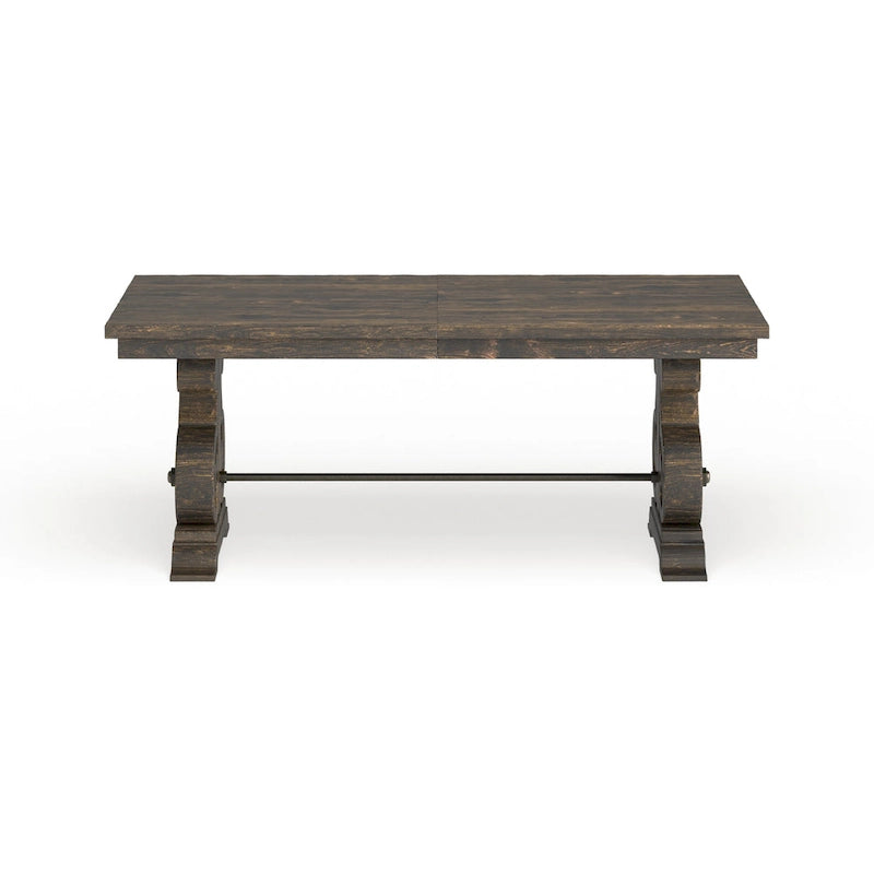 The Gray Barn Kornfeld rechteckiger Esstisch aus gealtertem Holz