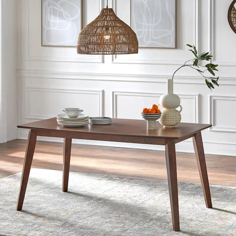 Juego de comedor Bernard de estilo moderno de mediados de siglo, 5 piezas