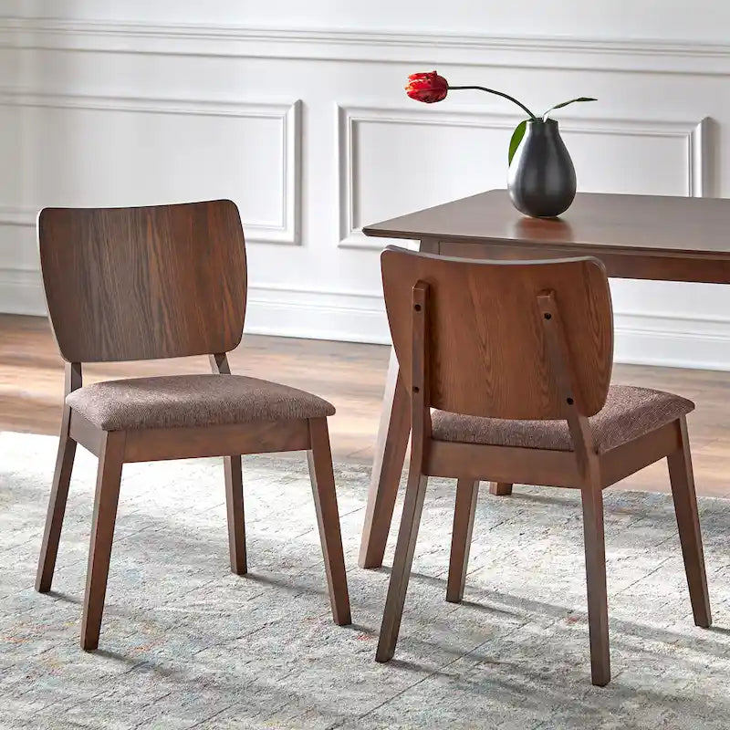 Juego de comedor Bernard de estilo moderno de mediados de siglo, 5 piezas