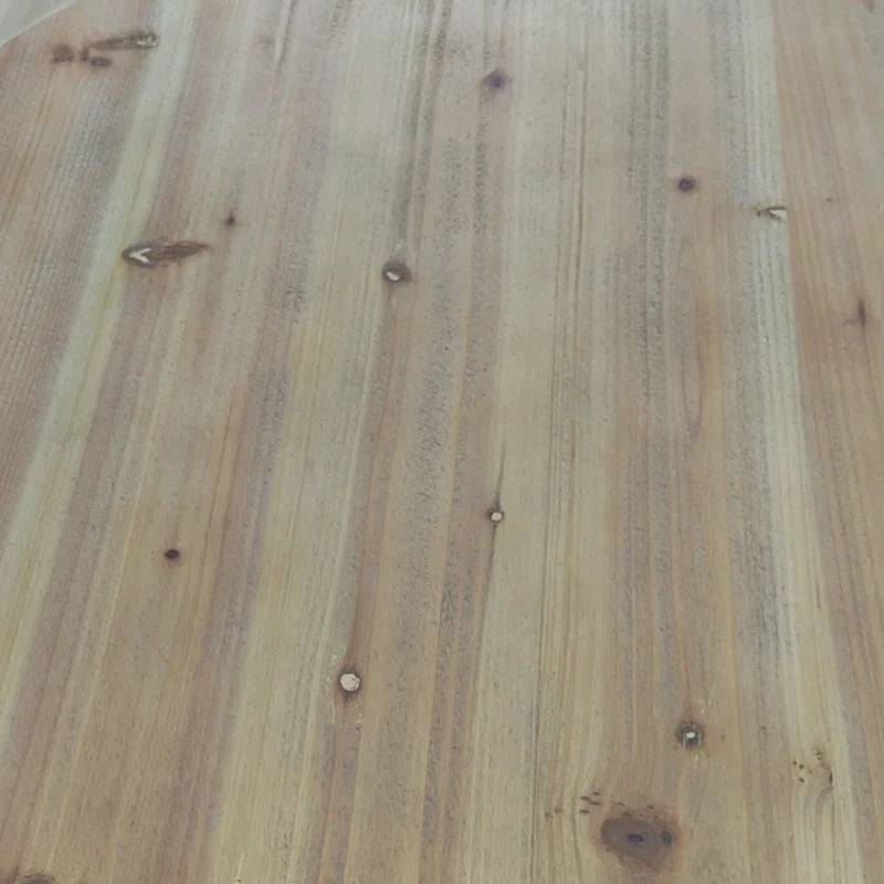 Couchtisch aus Holz im Vintage-Stil, tonnenförmig