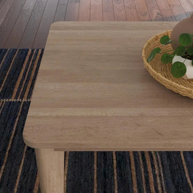 Brentwood 7-teiliges rechteckiges Esszimmer-Set aus braunem Holz von Homestyles