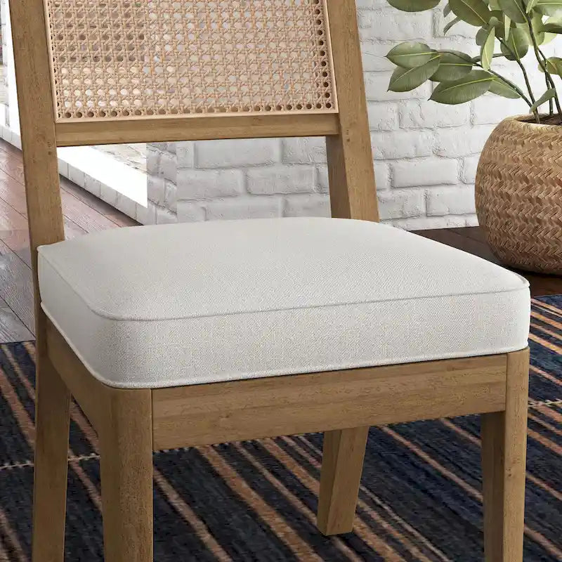 Brentwood 7-teiliges rechteckiges Esszimmer-Set aus braunem Holz von Homestyles