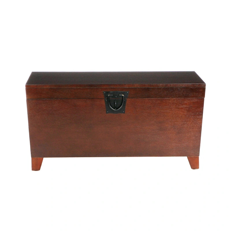 SEI Furniture Liatris overgangsmodel houten espressokist-salontafel