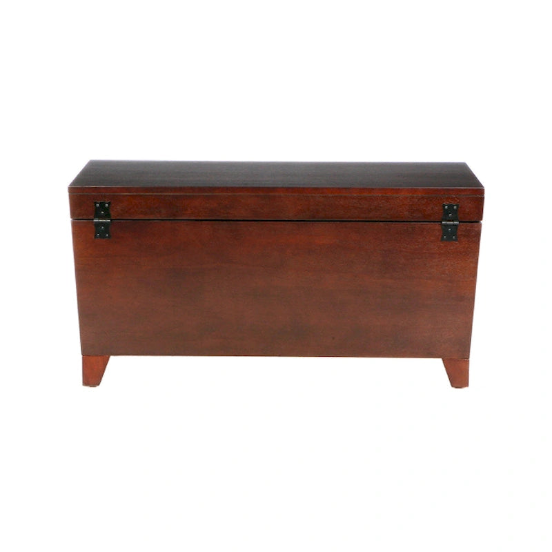 SEI Furniture Liatris overgangsmodel houten espressokist-salontafel