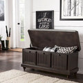 Granger-Aufbewahrungsbank mit Leinensitzkissen von iNSPIRE Q Classic
