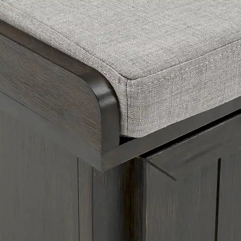 Granger-Aufbewahrungsbank mit Leinensitzkissen von iNSPIRE Q Classic