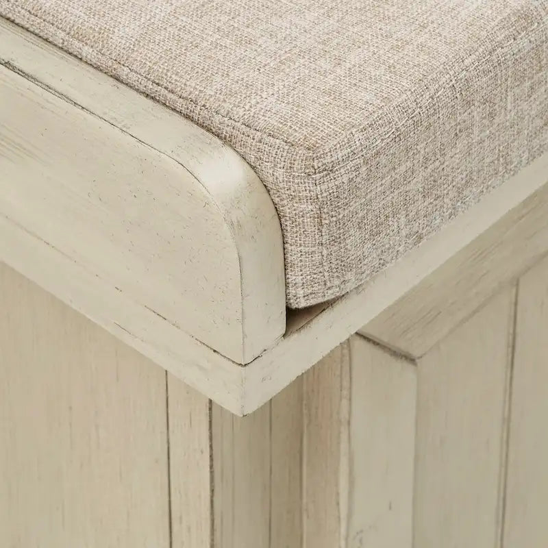 Granger-Aufbewahrungsbank mit Leinensitzkissen von iNSPIRE Q Classic