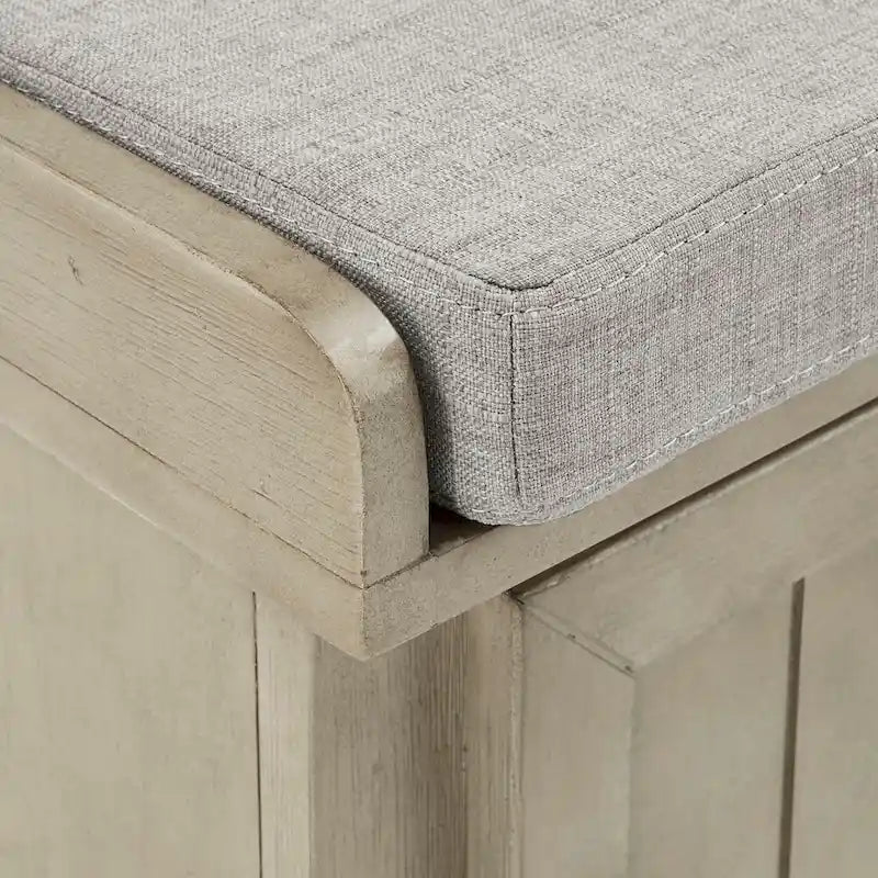 Granger-Aufbewahrungsbank mit Leinensitzkissen von iNSPIRE Q Classic