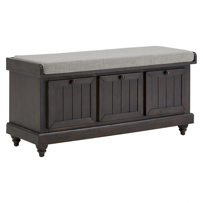 Granger-Aufbewahrungsbank mit Leinensitzkissen von iNSPIRE Q Classic