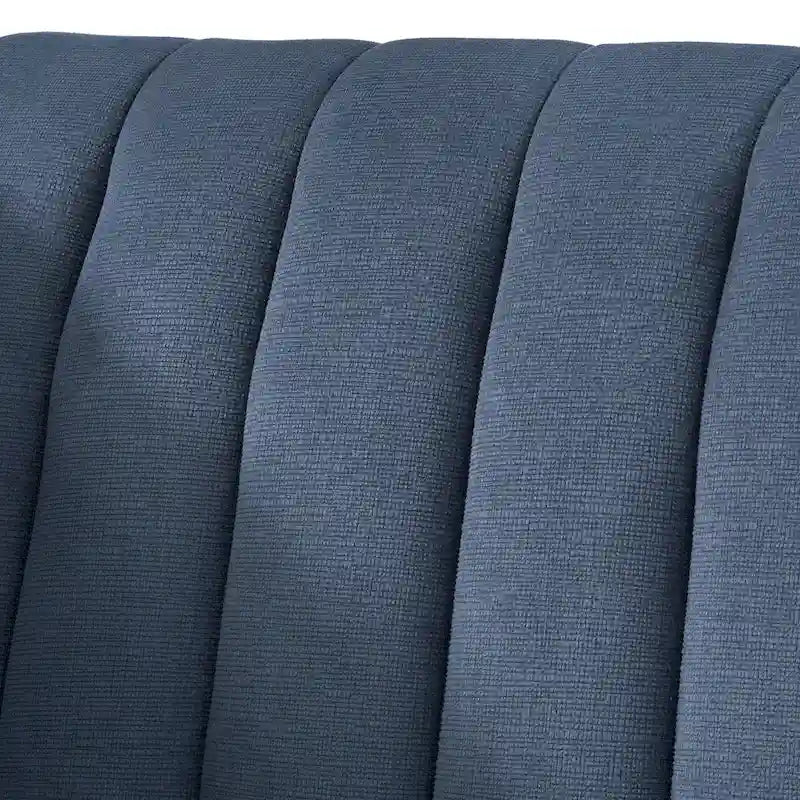Lifestorey Paxton Sofa mit Kanalsteppung und Smoking-Rückenlehne