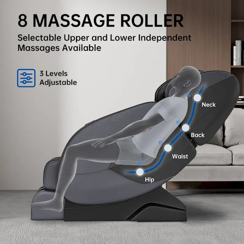 Ukuowu Favor-MM350 heated Full Body Massage Chair with zero gravity mode and Bluetooth music player
