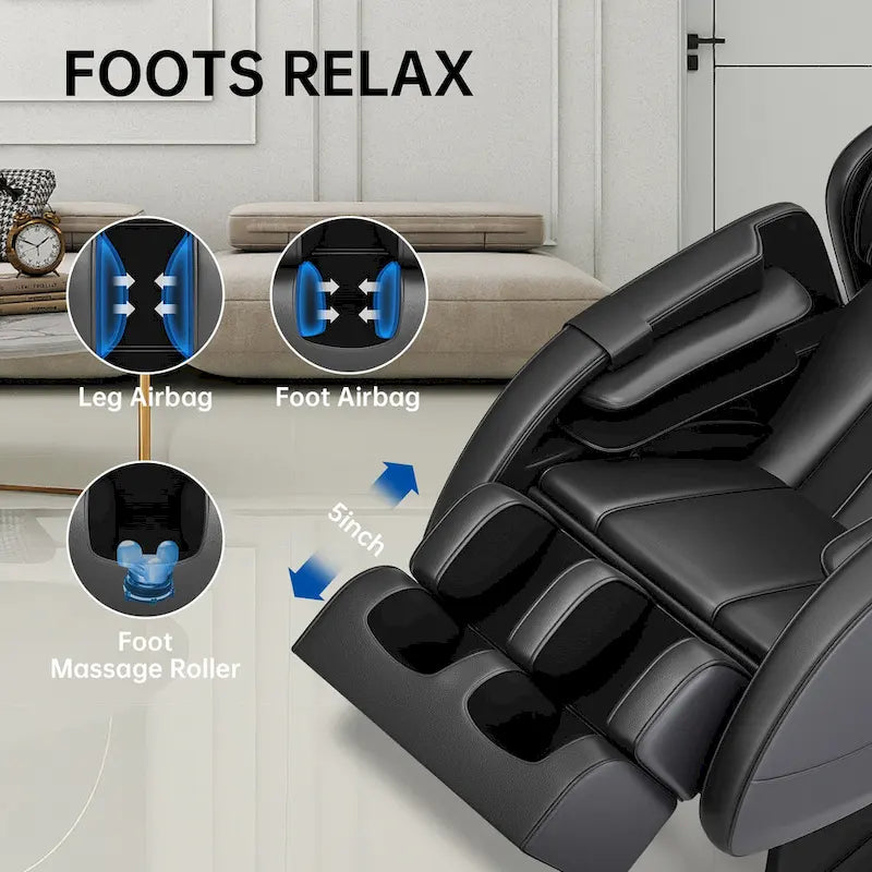 Ukuowu Favor-MM350 heated Full Body Massage Chair with zero gravity mode and Bluetooth music player