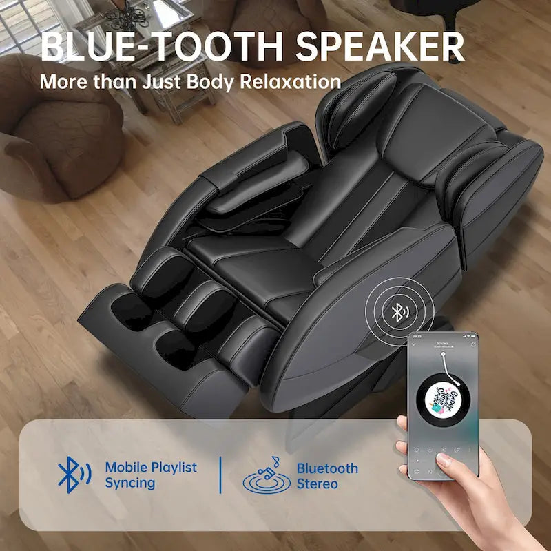 Ukuowu Favor-MM350 heated Full Body Massage Chair with zero gravity mode and Bluetooth music player