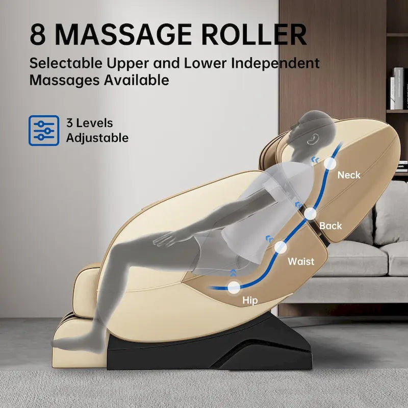 Ukuowu Favor-MM350 heated Full Body Massage Chair with zero gravity mode and Bluetooth music player