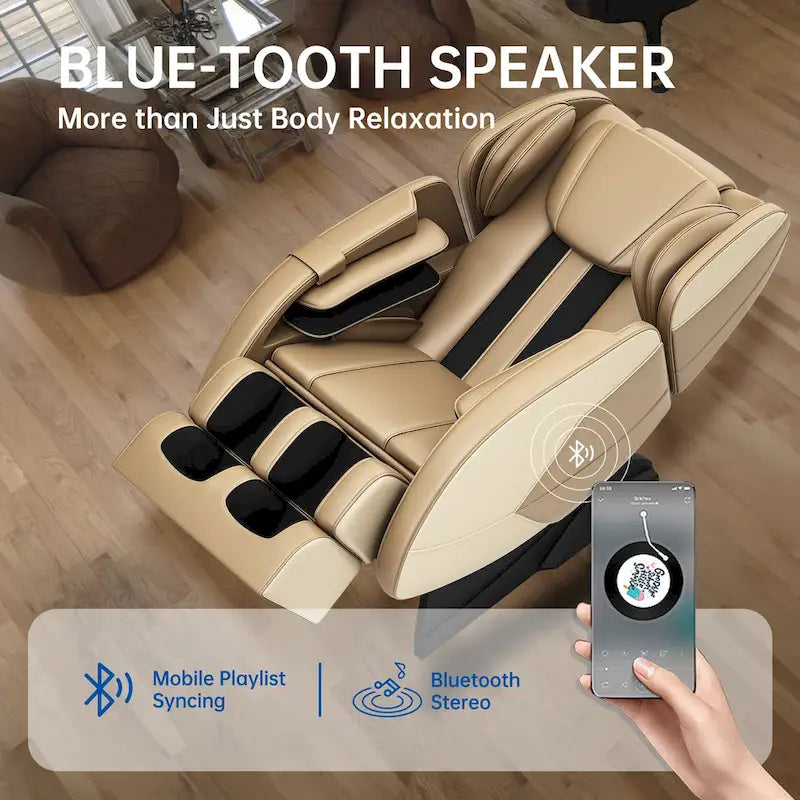 Ukuowu Favor-MM350 heated Full Body Massage Chair with zero gravity mode and Bluetooth music player
