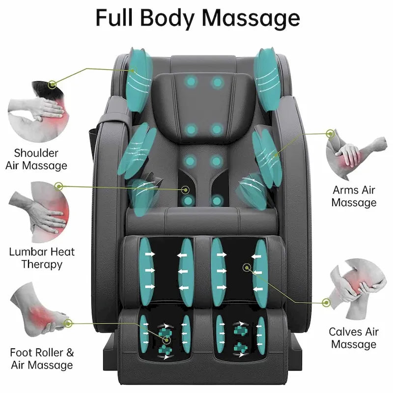 Ukuowu Favor-MM350 heated Full Body Massage Chair with zero gravity mode and Bluetooth music player