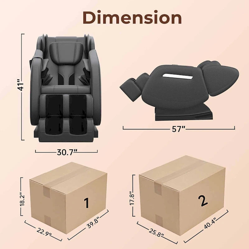 Ukuowu Favor-MM350 heated Full Body Massage Chair with zero gravity mode and Bluetooth music player