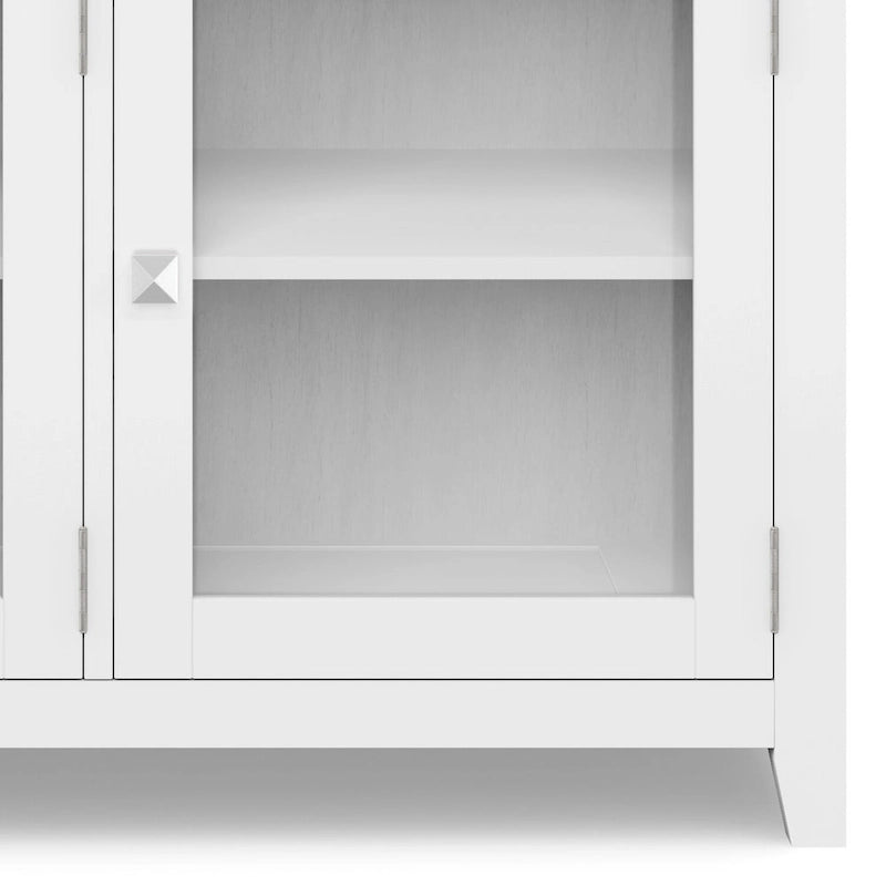 WYNDENHALL Essex SIDEBOARD aus massivem Holz, 54 Zoll breit, modernes Buffet aus Mahagoniholz – 54 Zoll breit