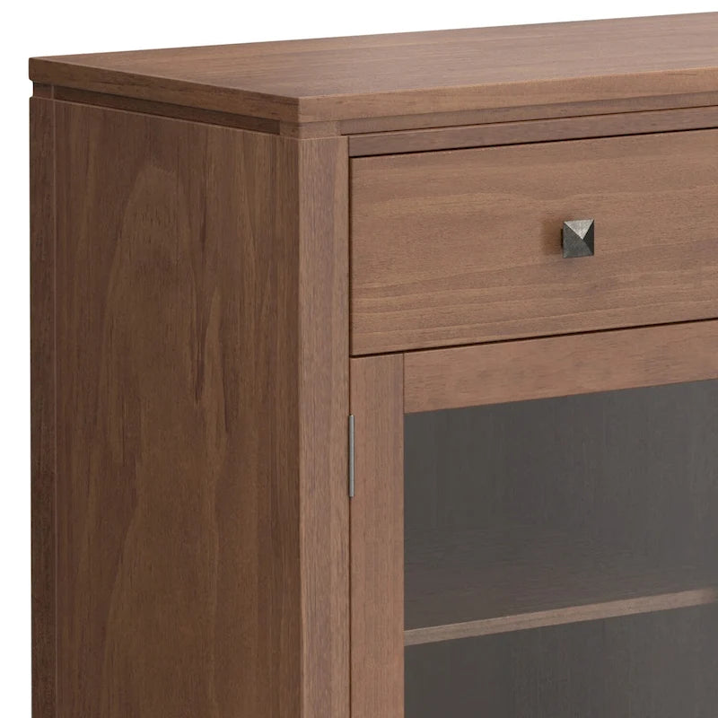 WYNDENHALL Essex SIDEBOARD aus massivem Holz, 54 Zoll breit, modernes Buffet aus Mahagoniholz – 54 Zoll breit