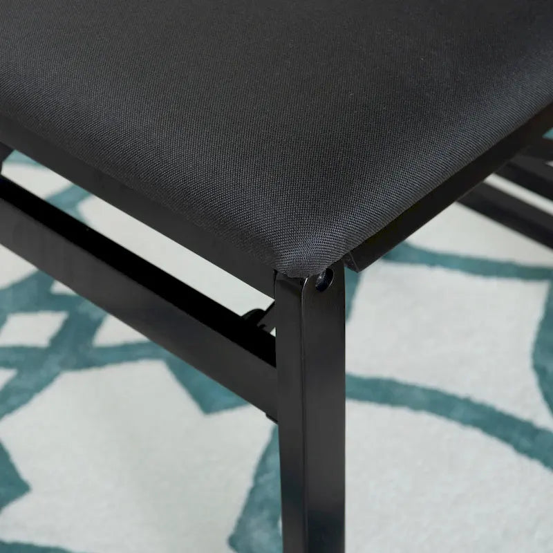 Ensemble de 2 chaises de salle à manger pliantes Imperial en bois et corde