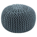 Spectrum Pouf, strukturierter runder Pouf