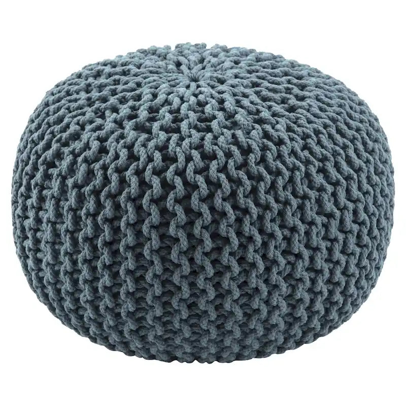 Spectrum Pouf, strukturierter runder Pouf