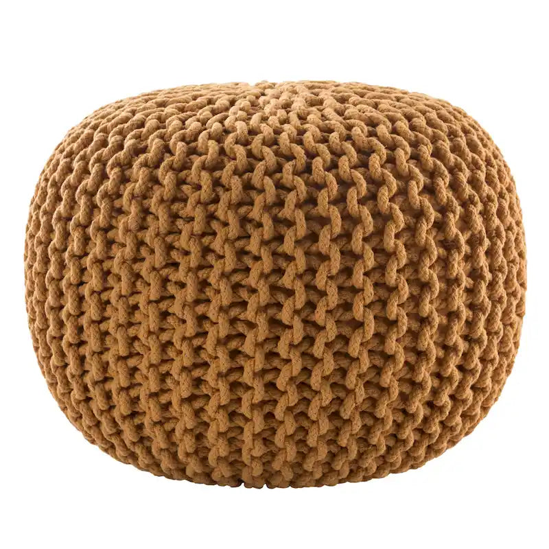 Spectrum Pouf, strukturierter runder Pouf