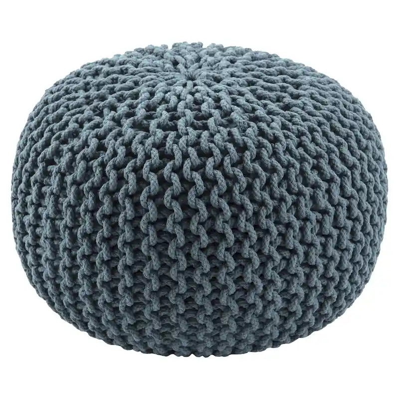 Spectrum Pouf, strukturierter runder Pouf