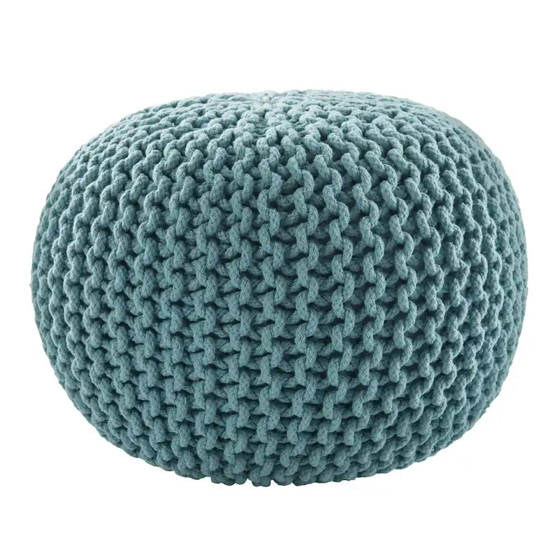 Spectrum Pouf, strukturierter runder Pouf