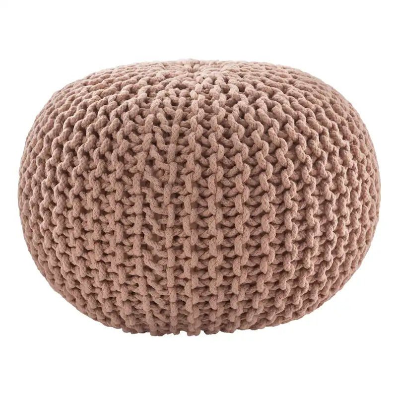 Spectrum Pouf, strukturierter runder Pouf