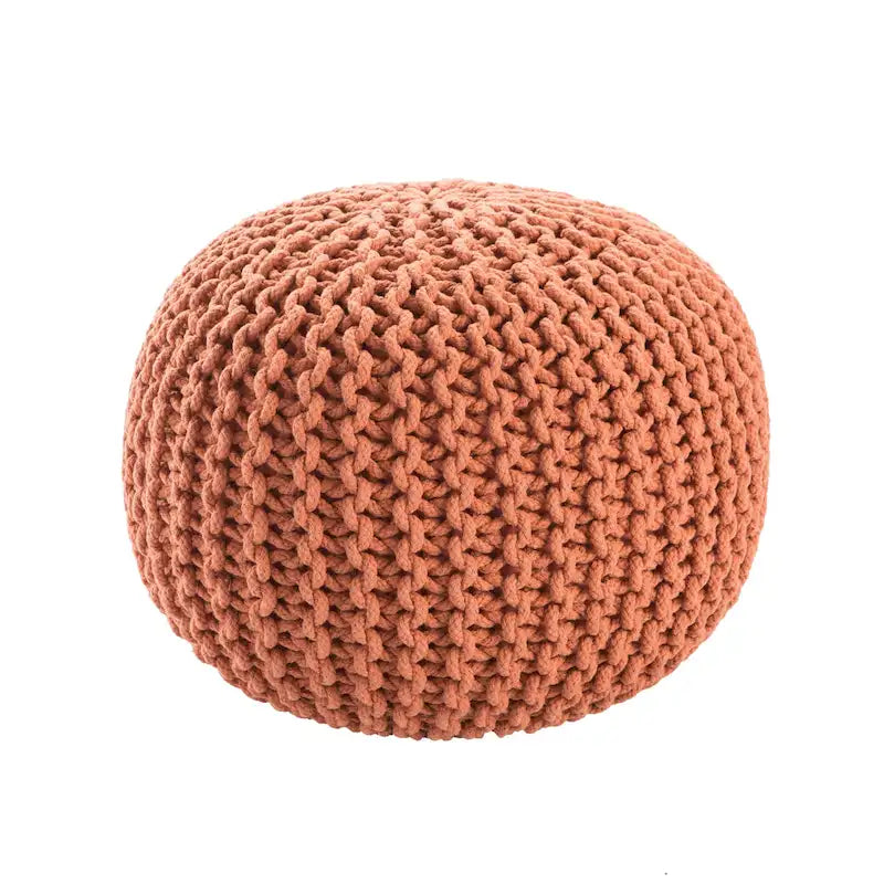 Spectrum Pouf, strukturierter runder Pouf
