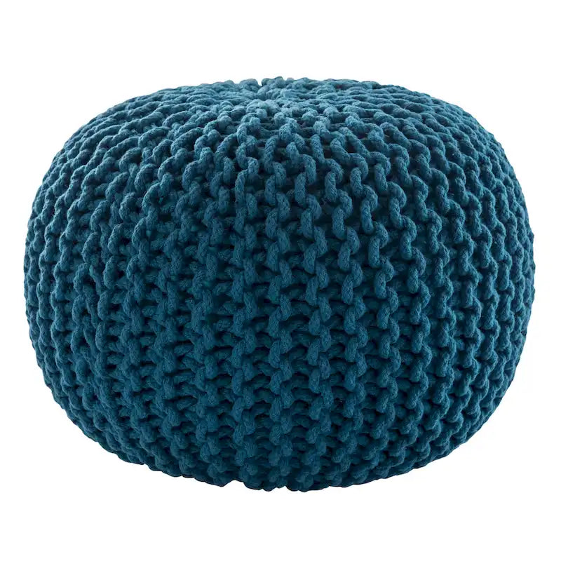 Spectrum Pouf, strukturierter runder Pouf