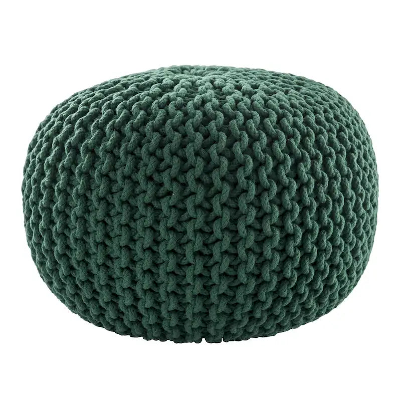 Spectrum Pouf, strukturierter runder Pouf