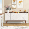 Küchen-Sideboard, Buffetschrank und Buffet-Tisch mit Stauraum
