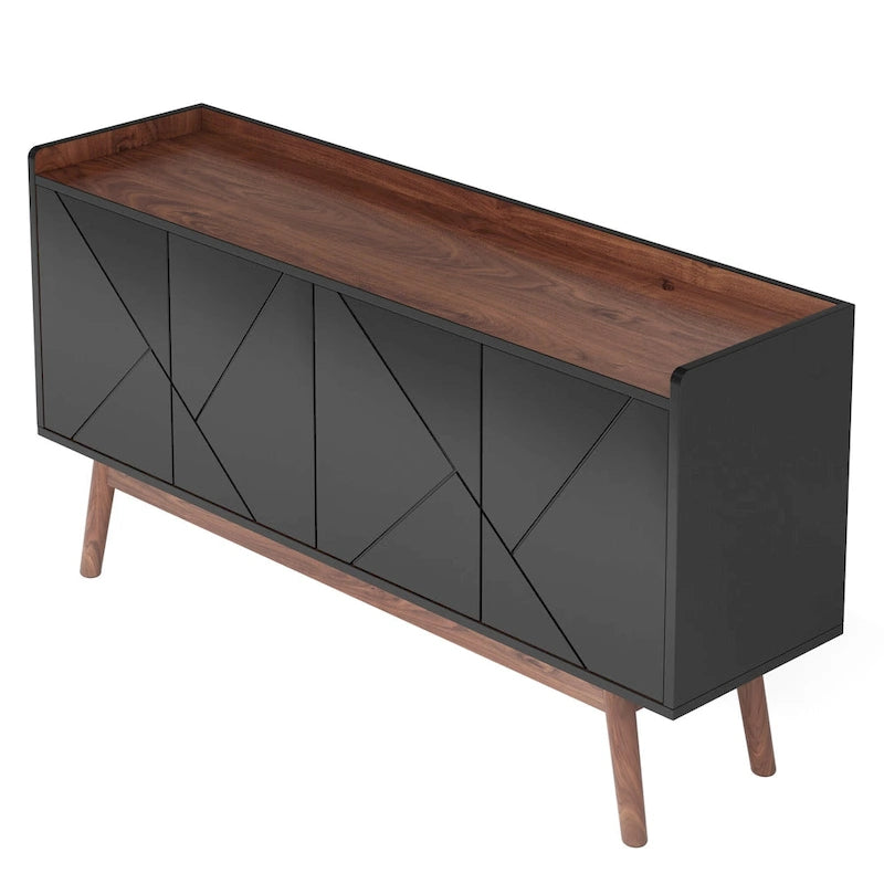 Küchen-Sideboard, Buffetschrank und Buffet-Tisch mit Stauraum
