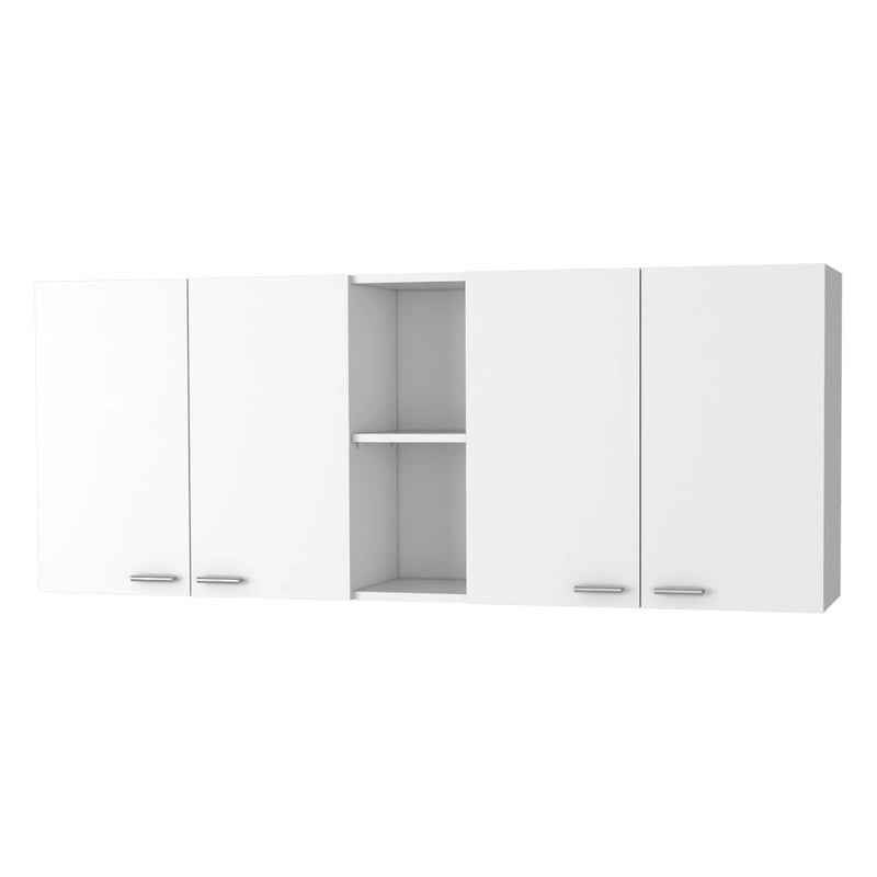 FM Furniture Winslow 150 Duvar Dolabı, Dört Kapaklı