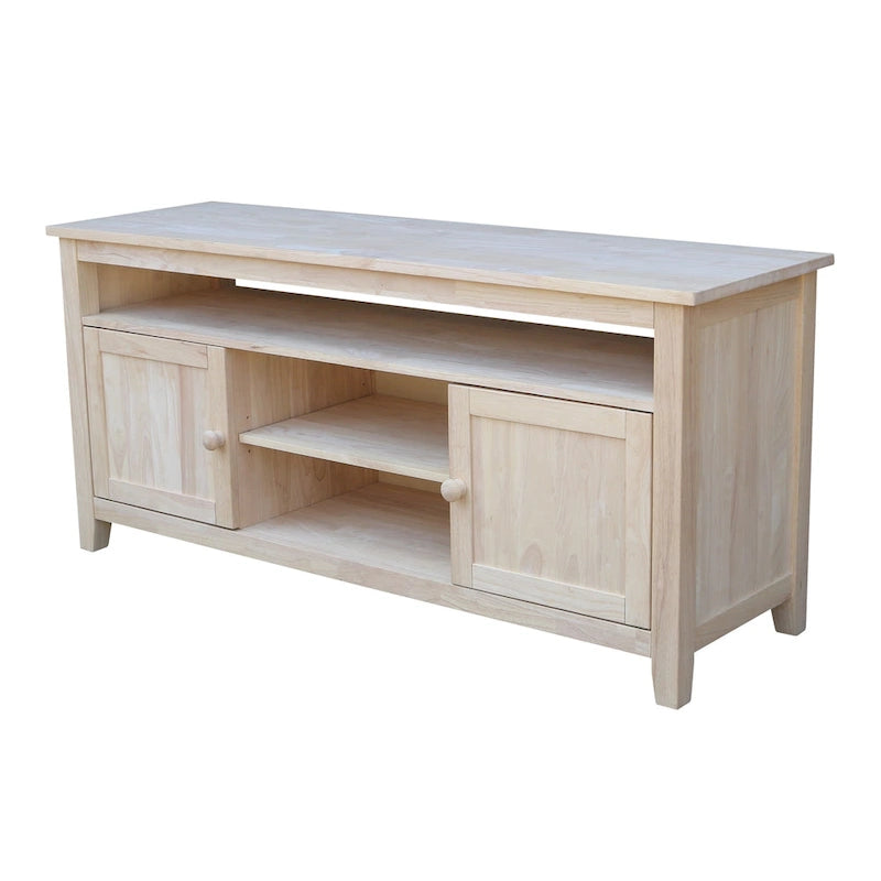 Meuble TV / meuble de divertissement avec 2 portes - 57