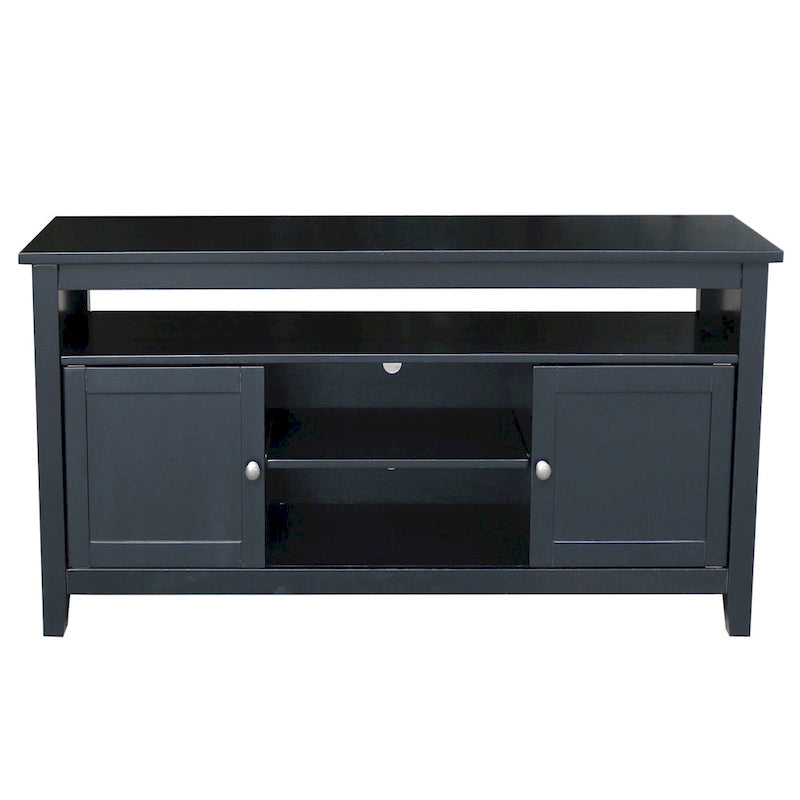 Meuble TV / meuble de divertissement avec 2 portes - 57