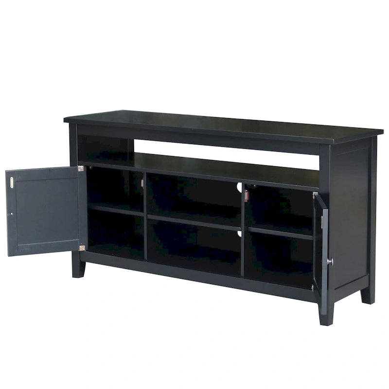 Meuble TV / meuble de divertissement avec 2 portes - 57