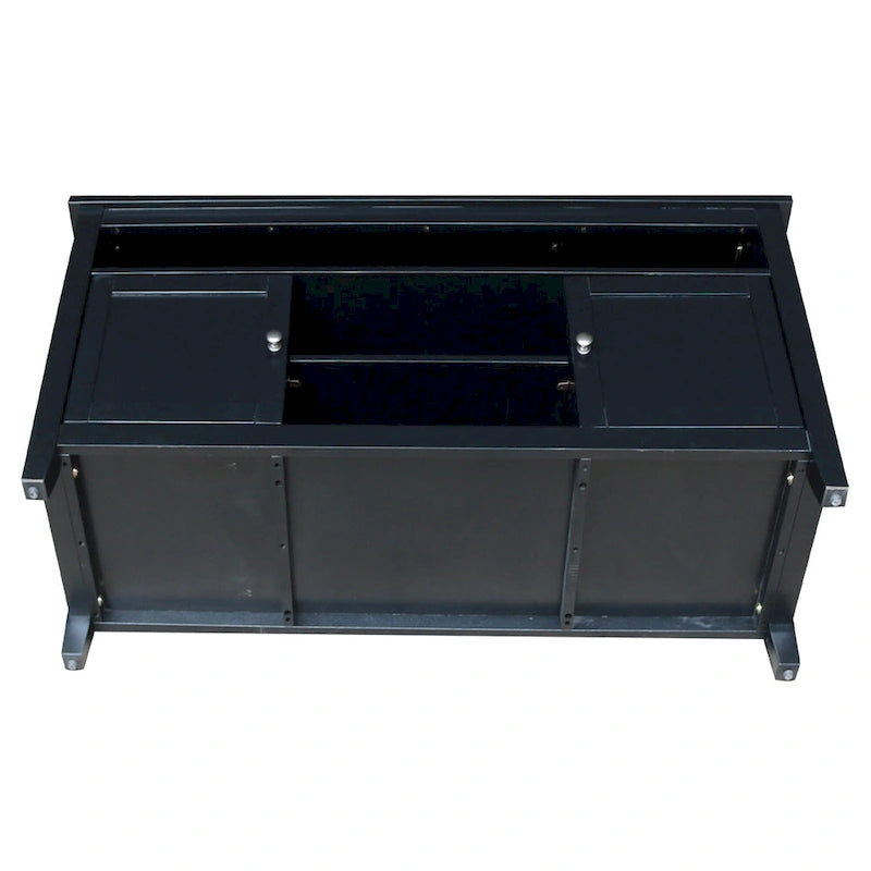 Meuble TV / meuble de divertissement avec 2 portes - 57