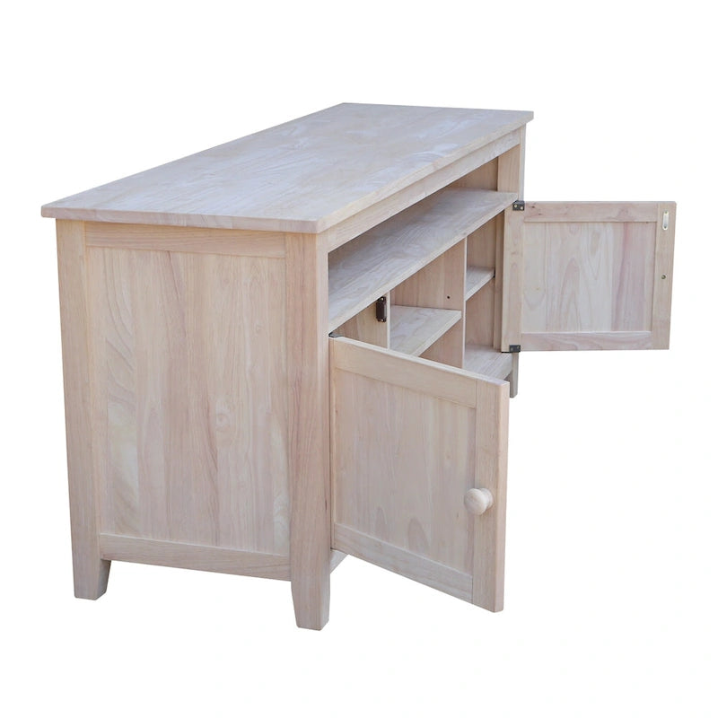 Meuble TV / meuble de divertissement avec 2 portes - 57