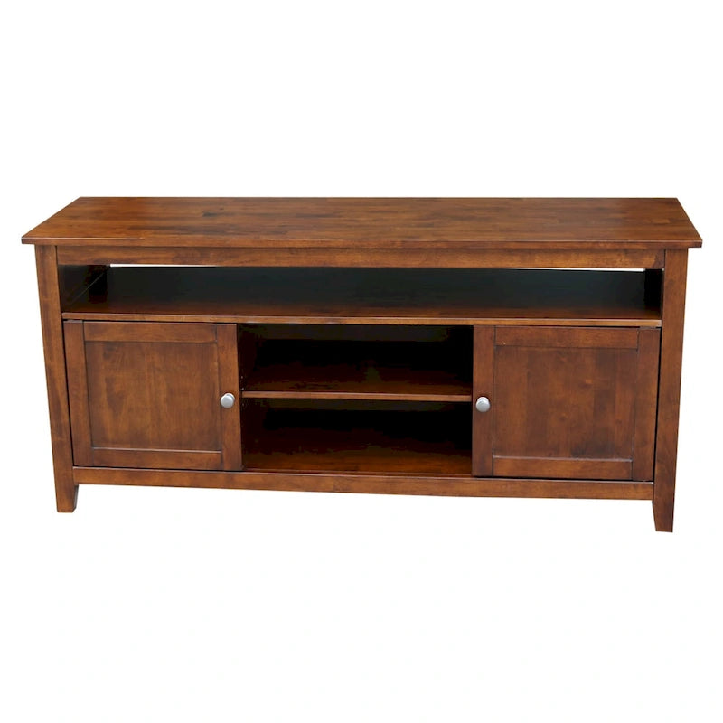 Meuble TV / meuble de divertissement avec 2 portes - 57